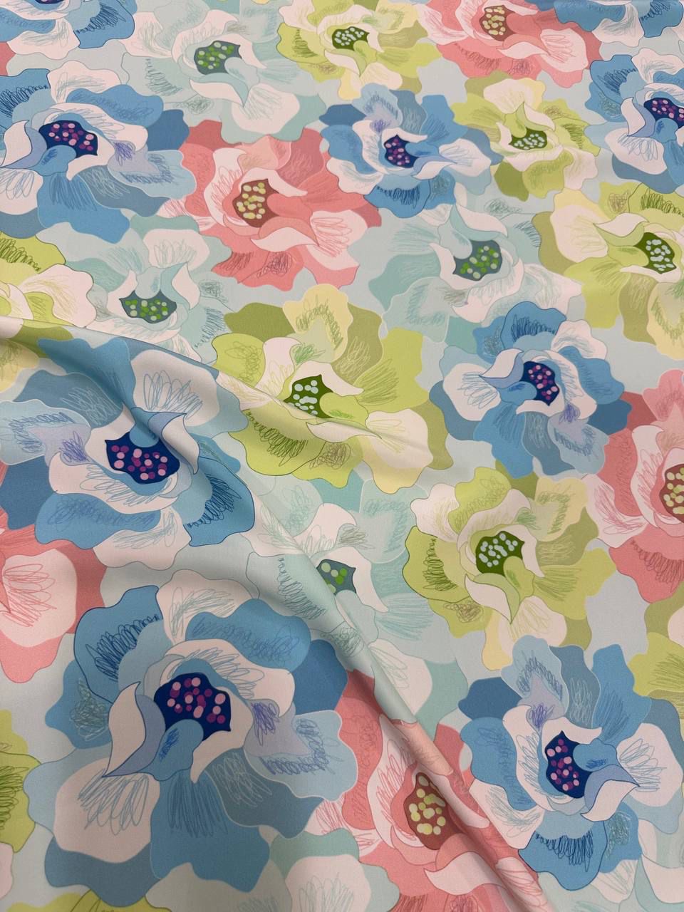 Pure Italian Silk Satan M01 (3 Meter)