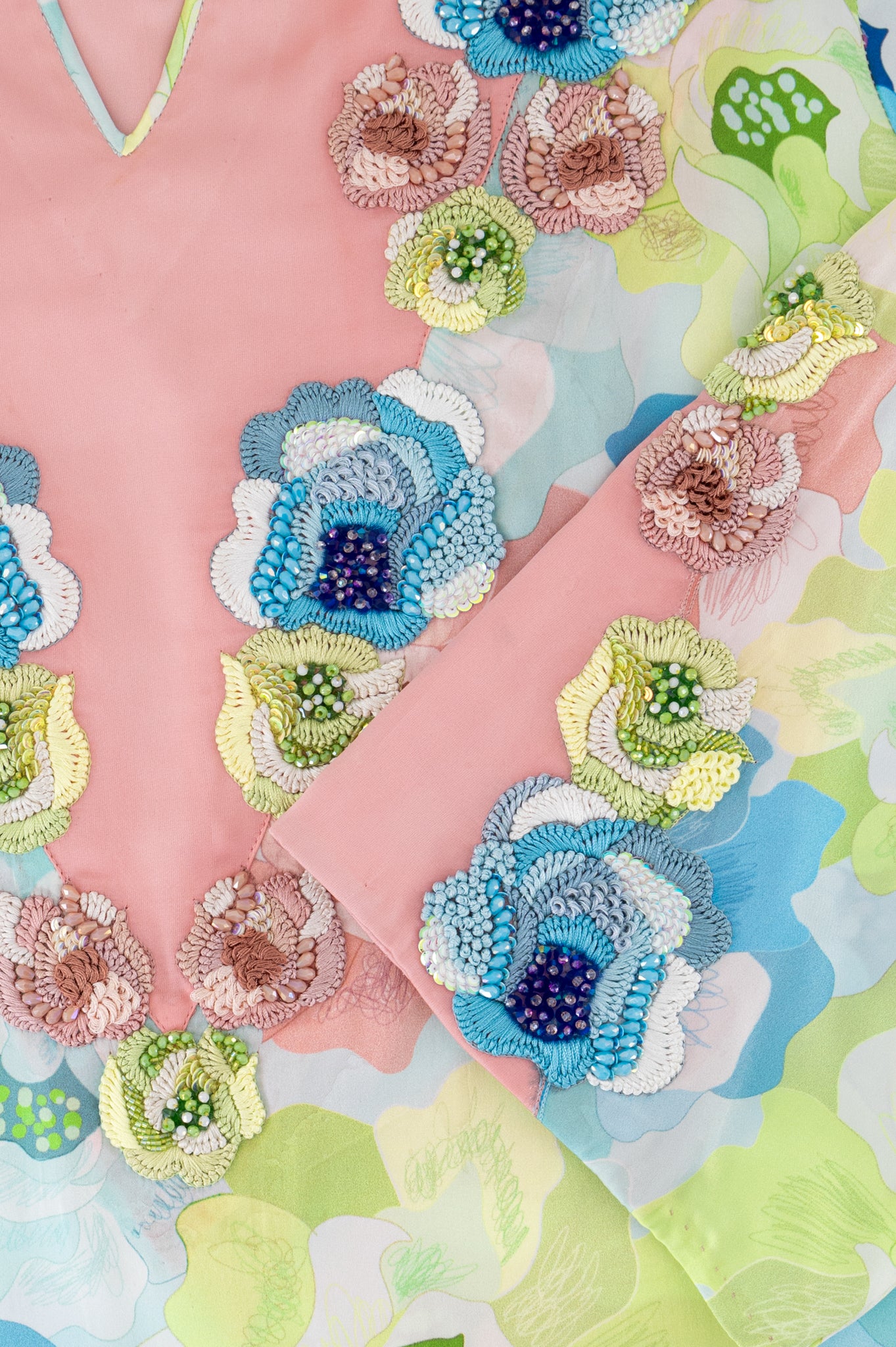 Italian Silk Floral
