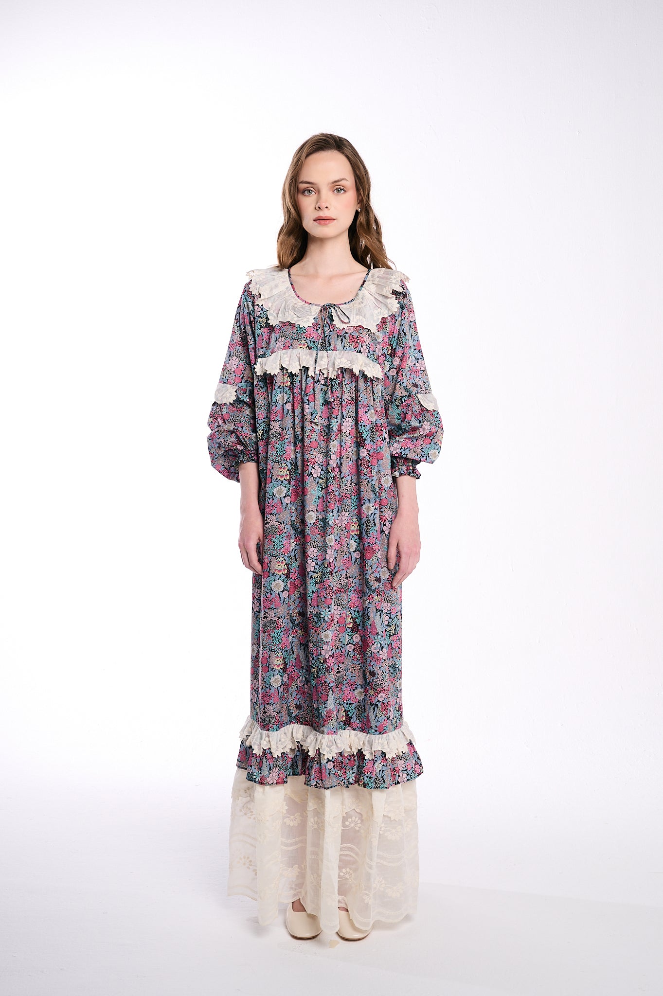 The Petal Lace Gown