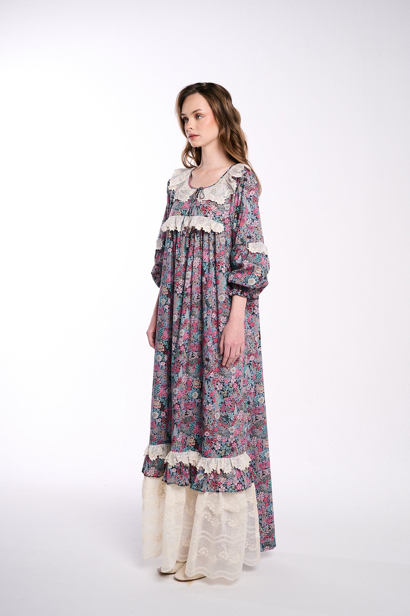 The Petal Lace Gown
