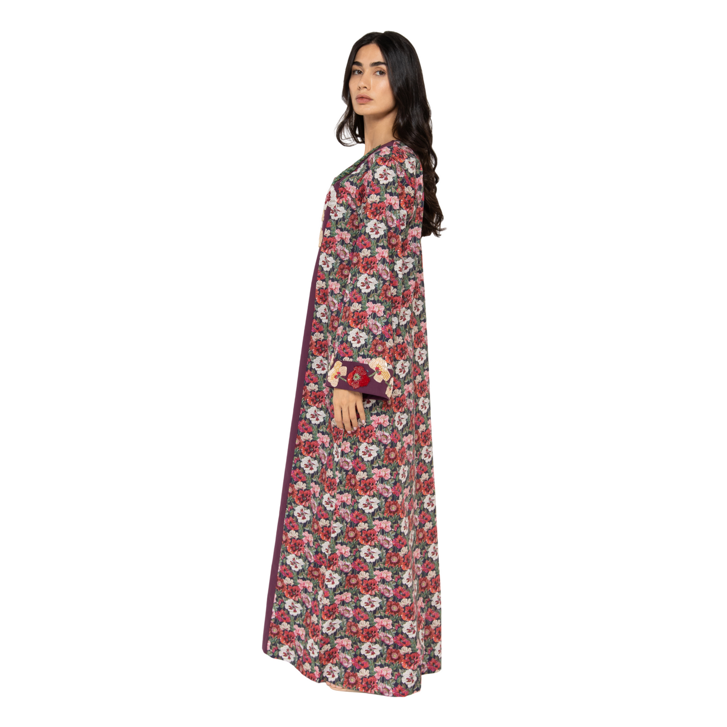 LIBERTY : POPPY AMELIE MEETS AUBERGINE