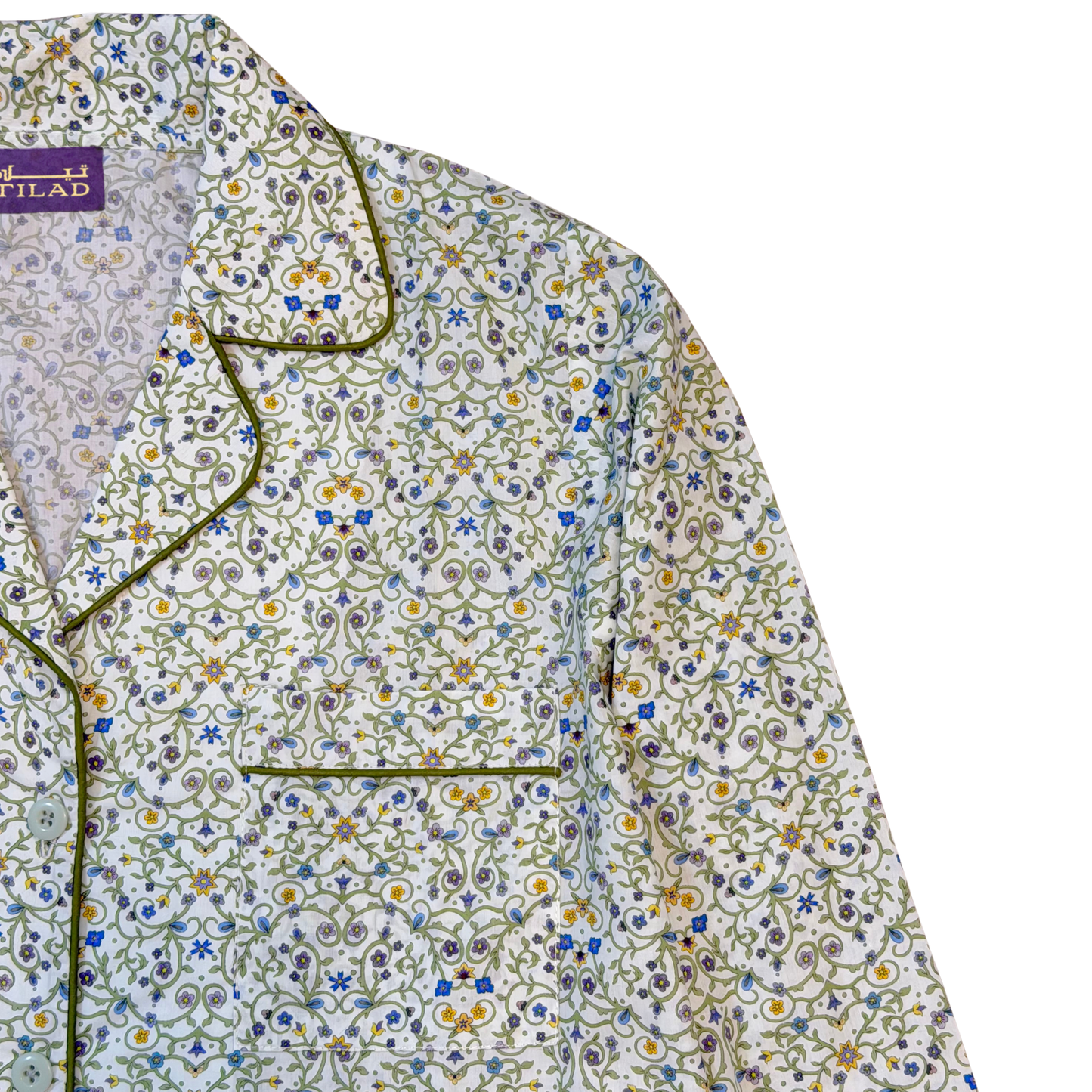 LIBERTY PYJAMA SET | Green Day
