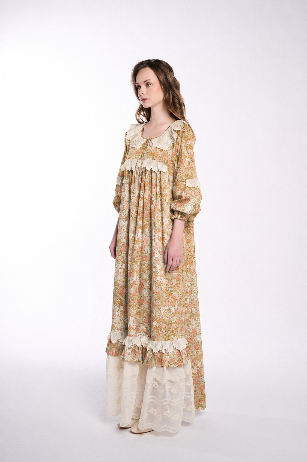 The Petal Lace Gown