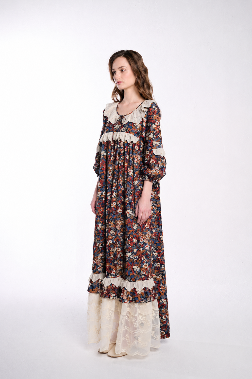 The Petal Lace Gown