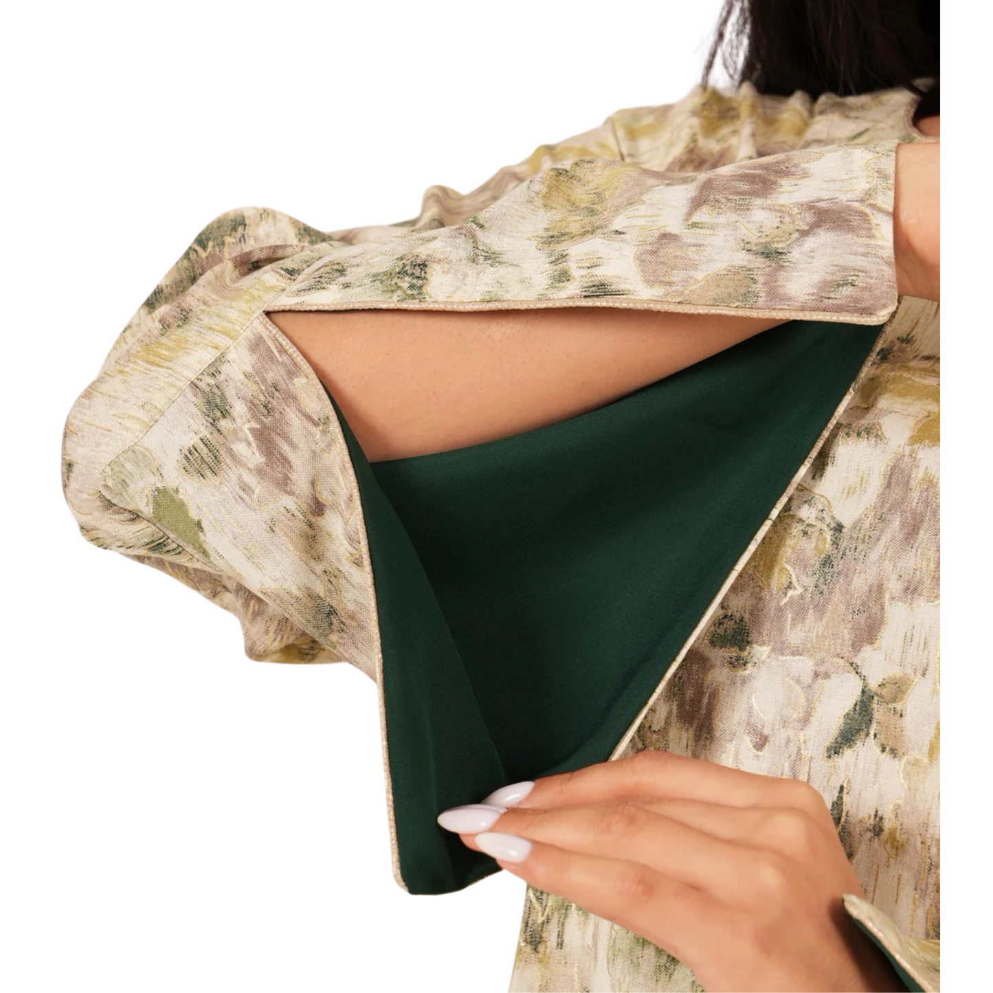 NAYA INDIAN COTTON IN GREEN